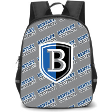 Bentley University Falcons Backpack StudentPack - Bentley University Falcons College Football Medley Monogram Wordmark