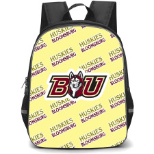 Bloomsburg University of Pennsylvania Huskies Backpack StudentPack - Bloomsburg University of Pennsylvania Huskies College Football Medley Monogram Wordmark