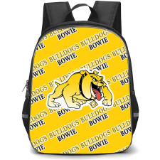 Bowie State University Bulldogs Backpack StudentPack - Bowie State University Bulldogs College Football Medley Monogram Wordmark