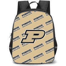Purdue Boilermakers Backpack StudentPack - Purdue Boilermakers College Football Medley Monogram Wordmark