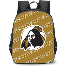 University of North Carolina at Pembroke Braves Backpack StudentPack - University of North Carolina at Pembroke Braves College Football Medley Monogram Wordmark