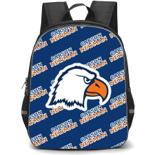 Carson?Newman University Eagles Backpack StudentPack - Carson?Newman University Eagles College Football Medley Monogram Wordmark