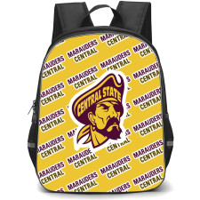 Central State University Marauders Backpack StudentPack - Central State University Marauders College Football Medley Monogram Wordmark