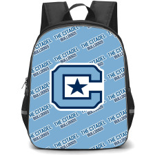 The Citadel Bulldogs Backpack StudentPack - The Citadel, The Military College of South Carolina Bulldogs College Football Medley Monogram Wordmark