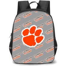 Clemson Tigers Backpack StudentPack - Clemson Tigers College Football Medley Monogram Wordmark