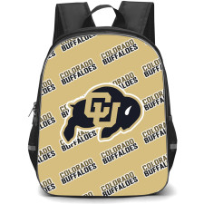 Colorado Buffaloes Backpack StudentPack - Colorado Buffaloes College Football Medley Monogram Wordmark
