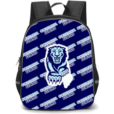 Columbia Lions Backpack StudentPack - Columbia University Lions College Football Medley Monogram Wordmark