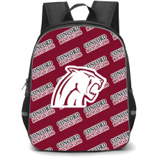 Concord University Mountain Lions Backpack StudentPack - Concord University Mountain Lions College Football Medley Monogram Wordmark