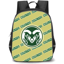 Colorado State Rams Backpack StudentPack - Colorado State Rams College Football Medley Monogram Wordmark
