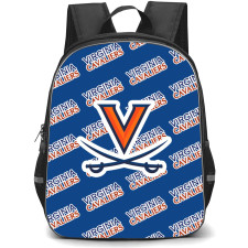 Virginia Cavaliers Backpack StudentPack - Virginia Cavaliers College Football Medley Monogram Wordmark