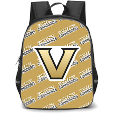 Vanderbilt Commodores Backpack StudentPack - Vanderbilt Commodores College Football Medley Monogram Wordmark