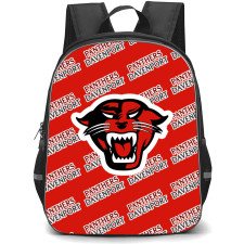 Davenport University Panthers Backpack StudentPack - Davenport University Panthers College Football Medley Monogram Wordmark