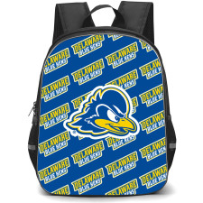 Delaware Fightin' Blue Hens Backpack StudentPack - University of Delaware Fightin' Blue Hens College Football Medley Monogram Wordmark