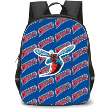 Delaware State Hornets Backpack StudentPack - Delaware State University Hornets College Football Medley Monogram Wordmark