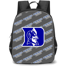 Duke Blue Devils Backpack StudentPack - Duke Blue Devils College Football Medley Monogram Wordmark