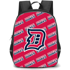 Duquesne Dukes Backpack StudentPack - Duquesne University Dukes College Football Medley Monogram Wordmark