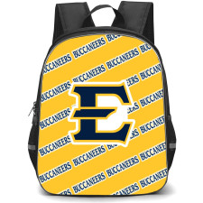 East Tennessee State Buccaneers Backpack StudentPack - East Tennessee State University Buccaneers College Football Medley Monogram Wordmark