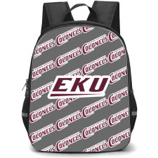 Eastern Kentucky Colonels Backpack StudentPack - Eastern Kentucky University Colonels College Football Medley Monogram Wordmark