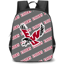 Eastern Washington Eagles Backpack StudentPack - Eastern Washington University Eagles College Football Medley Monogram Wordmark