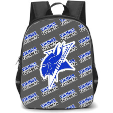 Elizabeth City State University Vikings Backpack StudentPack - Elizabeth City State University Vikings College Football Medley Monogram Wordmark