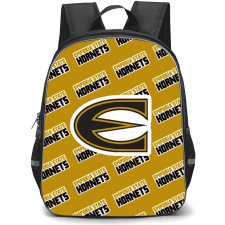 Emporia State University Hornets Backpack StudentPack - Emporia State University Hornets College Football Medley Monogram Wordmark