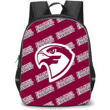 Fairmont State University Falcons Backpack StudentPack - Fairmont State University Falcons College Football Medley Monogram Wordmark