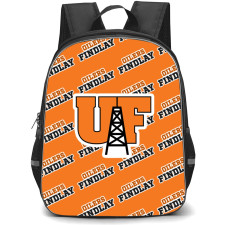 University of Findlay Oilers Backpack StudentPack - University of Findlay Oilers College Football Medley Monogram Wordmark