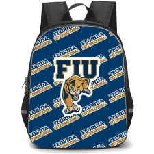 FIU Panthers Backpack StudentPack - FIU Panthers College Football Medley Monogram Wordmark