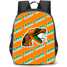 Florida A&M Rattlers Backpack StudentPack - Florida A&M University Rattlers College Football Medley Monogram Wordmark