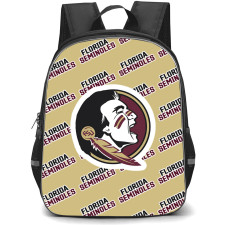 Florida State Seminoles Backpack StudentPack - Florida State Seminoles College Football Medley Monogram Wordmark
