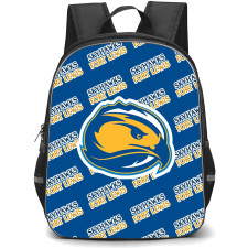 Fort Lewis College Skyhawks Backpack StudentPack - Fort Lewis College Skyhawks College Football Medley Monogram Wordmark