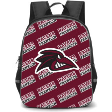 Franklin Pierce University Ravens Backpack StudentPack - Franklin Pierce University Ravens College Football Medley Monogram Wordmark