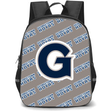 Georgetown Hoyas Backpack StudentPack - Georgetown University Hoyas College Football Medley Monogram Wordmark