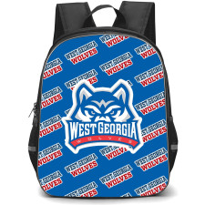 University of West Georgia Wolves Backpack StudentPack - University of West Georgia Wolves College Football Medley Monogram Wordmark