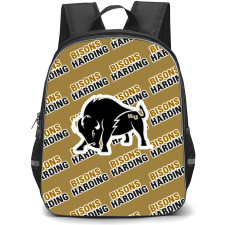 Oklahoma Baptist University Bison Backpack StudentPack - Oklahoma Baptist University Bison College Football Medley Monogram Wordmark