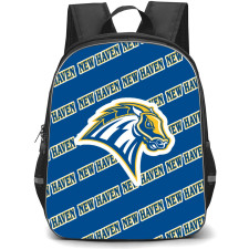 University of New Haven Chargers Backpack StudentPack - University of New Haven Chargers College Football Medley Monogram Wordmark