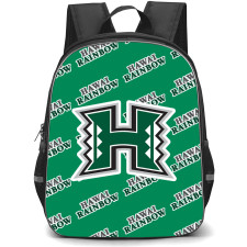 Hawaii Rainbow Warriors Backpack StudentPack - Hawaii Rainbow Warriors College Football Medley Monogram Wordmark