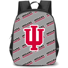 Indiana Hoosiers Backpack StudentPack - Indiana Hoosiers College Football Medley Monogram Wordmark