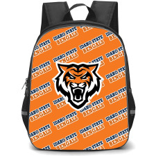 Idaho State Bengals Backpack StudentPack - Idaho State University Bengals College Football Medley Monogram Wordmark