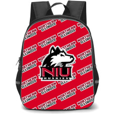 Northern Illinois Huskies Backpack StudentPack - Northern Illinois Huskies College Football Medley Monogram Wordmark