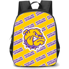 Western Illinois Leathernecks Backpack StudentPack - Western Illinois University Leathernecks College Football Medley Monogram Wordmark