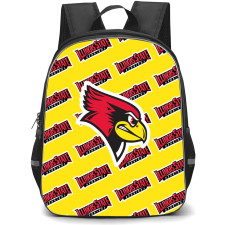 Illinois State Redbirds Backpack StudentPack - Illinois State University Redbirds College Football Medley Monogram Wordmark