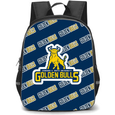 Johnson C. Smith University Golden Bulls Backpack StudentPack - Johnson C. Smith University Golden Bulls College Football Medley Monogram Wordmark