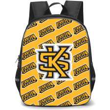Kennesaw State Owls Backpack StudentPack - Kennesaw State University Owls College Football Medley Monogram Wordmark