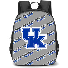 Kentucky Wildcats Backpack StudentPack - Kentucky Wildcats College Football Medley Monogram Wordmark