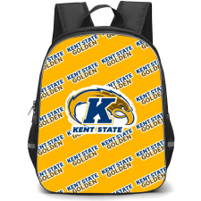 Kent State Golden Flashes Backpack StudentPack - Kent State Golden Flashes College Football Medley Monogram Wordmark