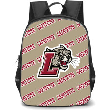Lafayette Leopards Backpack StudentPack - Lafayette College Leopards College Football Medley Monogram Wordmark