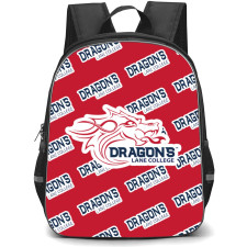 Lane College Dragons Backpack StudentPack - Lane College Dragons College Football Medley Monogram Wordmark