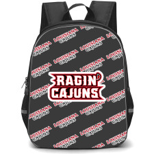 Louisiana Ragin' Cajuns Backpack StudentPack - Louisiana Ragin' Cajuns College Football Medley Monogram Wordmark