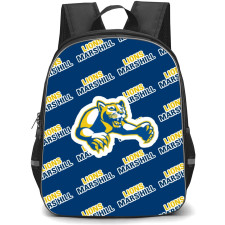 Mars Hill University Lions Backpack StudentPack - Mars Hill University Lions College Football Medley Monogram Wordmark